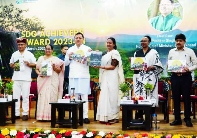 अग्रगामी 2.0’ और एसडीजी इंडेक्स उत्तराखण्ड 2023-2024 का भी सीएम धामी  ने किया लोकार्पण